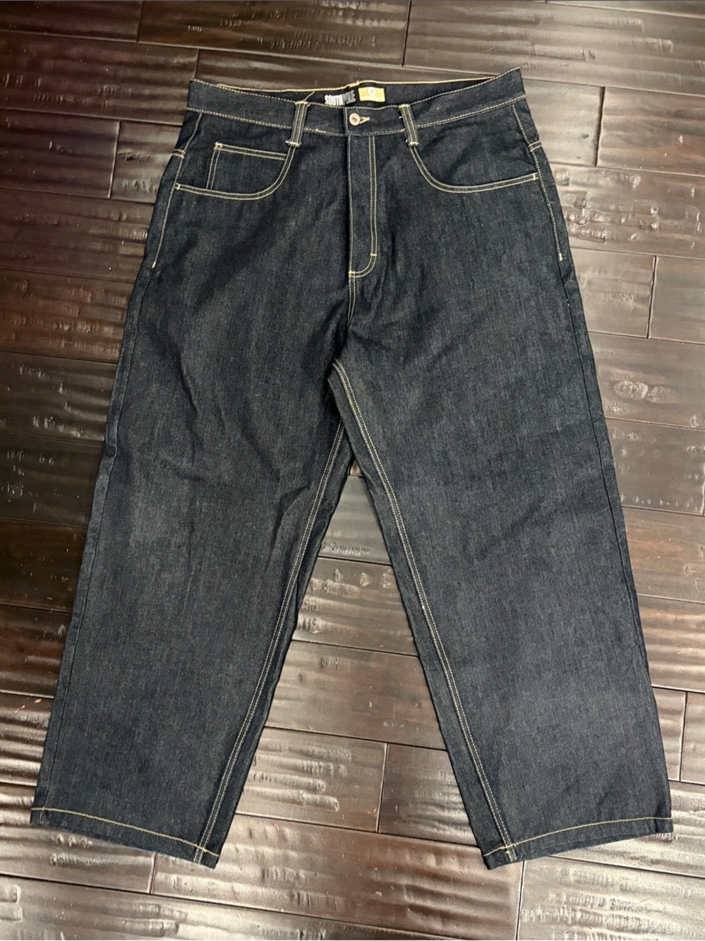 South Pole Men's Dark Blue Denim Jeans